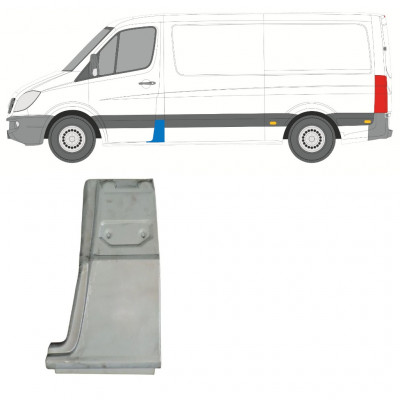 MERCEDES SPRINTER 2006- STÂLP PANOU DE REPARATII / STÂNGA