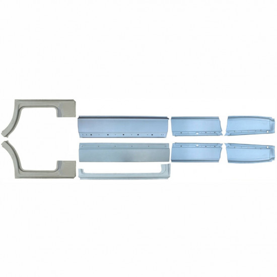 Set panouri de reparare pentru Mercedes Sprinter 2006- / LWB / Stânga+Dreapta /  10665