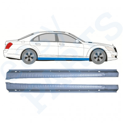 Prag complet pentru Mercedes S-class 2005-2013 / Stânga+Dreapta / Set 9824