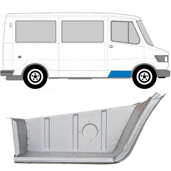 Panou reparație dreapta față pentru Mercedes T1 1977-1996 / Dreapta 9070