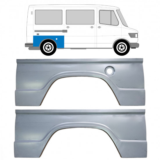 Reparație aripă spate pentru Mercedes T1 1977-1996 / Stânga+Dreapta / Set 9560