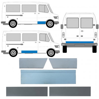 MERCEDES BENZ T1 1977-1995 PANOU DE REPARATII UŞĂ  / A STABILIT