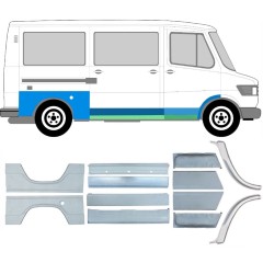 Set panouri de reparare pentru Mercedes T1 207-410 1977-1995 / Stânga+Dreapta / 6714