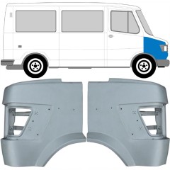 Aripă față pentru Mercedes T1 207-410 1977-1995 / Stânga+Dreapta / Set 9562