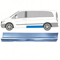 Segment reparație panou lateral pentru Mercedes Vito 2003-2014 / LWB / Stânga 8285