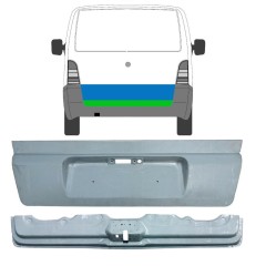 Reparație interior + exterior ușă spate pentru Mercedes Vito I W638 1996-2003 / Set 9591