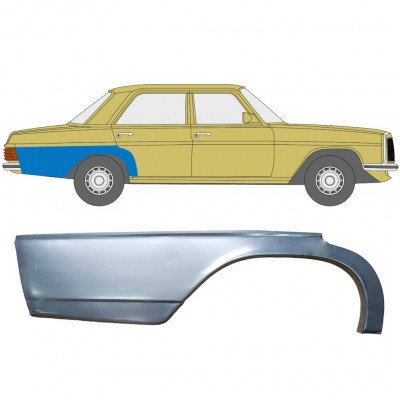 Reparație aripă spate pentru Mercedes W114 W115 1968-1977 / Dreapta 6809