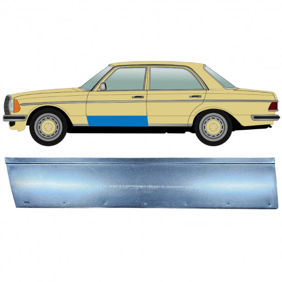 Reparație ușă față pentru Mercedes W123 1975-1985 / Stânga 6771