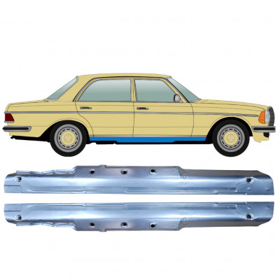 Prag complet pentru Mercedes W123 1975-1985 / Stânga+Dreapta / Set 9293