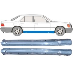 Prag complet întărit pentru Mercedes E-Class W124 1984-1996 / Stânga+Dreapta / Set 9847