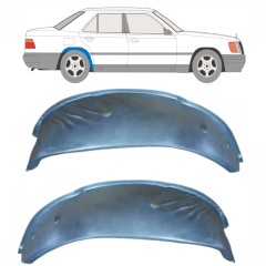Reparație aripă interioară spate pentru Mercedes E-Class W124 1984-1996 / Stânga+Dreapta / Set 10596