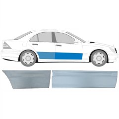 Reparație ușă față + spate pentru Mercedes C-Class W203 2000-2007 / Dreapta / Set 10673