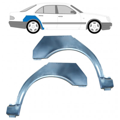 Reparație aripă spate pentru Mercedes E-class 1995-2003 / Stânga+Dreapta / Set 9456