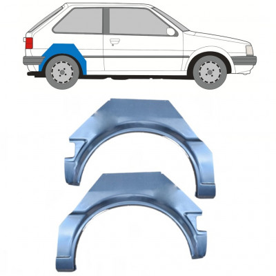 Reparație aripă spate pentru Nissan Micra 1982-1992 / Stânga+Dreapta / Set 9897