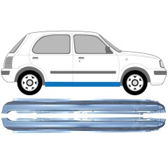 Prag complet pentru Nissan Micra K11 1992-2003 / Stânga+Dreapta / Set 9640