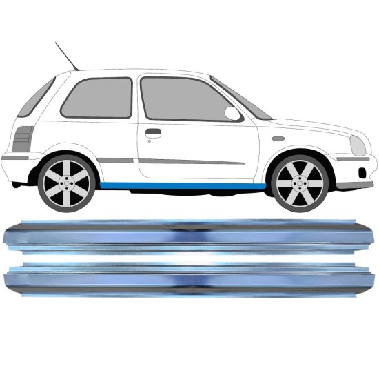 Reparație prag pentru Nissan Micra K11 1992-2003 / Stânga+Dreapta / Set 16148