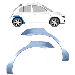 Reparație aripă spate pentru Nissan Micra K12 2002-2010 / Stânga+Dreapta / Set 9627