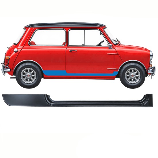 Prag complet pentru Austin Mini Cooper 1959-1969 / Dreapta 10875