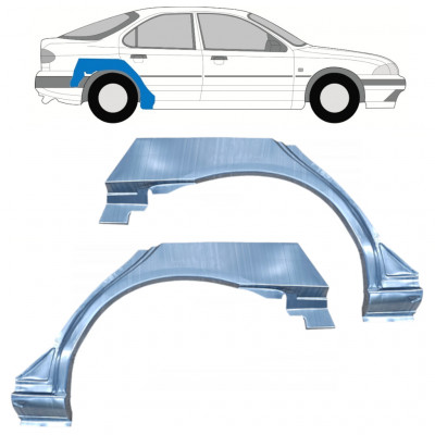 Reparație aripă spate pentru Ford Mondeo 1993-2000 / Stânga+Dreapta / Set 9918