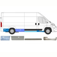 Set panouri de reparare pentru Opel Movano 2021-2026 / Dreapta 16807