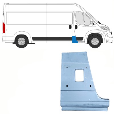 Segment reparație stâlp pentru Opel Movano 2021-2026 / Dreapta 16485