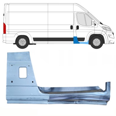 Reparație segment stâlp + prag pentru Opel Movano 2021-2026 / Dreapta 16471