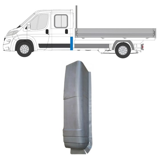 Reparație colț spate pentru Opel Movano 2021-2026 / Stânga 16621