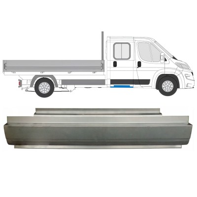 Reparație spate prag pentru Opel Movano 2021-2026 / Stânga = Dreapta (simetric) 16423