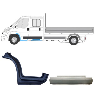 Set panouri de reparare pentru Opel Movano 2021-2026 / Stânga 16435