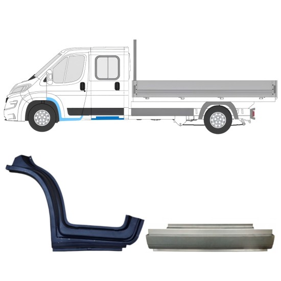 Set panouri de reparare pentru Opel Movano 2021-2026 / Stânga 16435