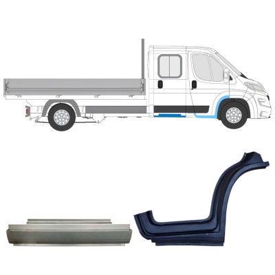 Set panouri de reparare pentru Opel Movano 2021-2026 / Dreapta 16434