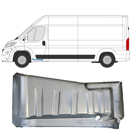 Podea treapta cabina stanga cu prag interior pentru Opel Movano 2021-2026 / Stânga 16454