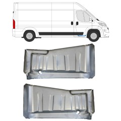 Podea treapta cabina stanga cu prag interior pentru Opel Movano 2021-2026 / Stânga+Dreapta 16455