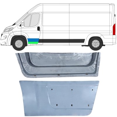 Panou de reparație ușă față interior + exterior pentru Opel Movano 2021-2026 / Stânga 16479