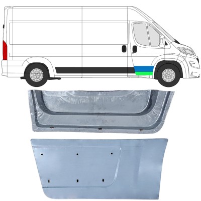 Panou de reparație ușă față interior + exterior pentru Opel Movano 2021-2026 / Dreapta 16478