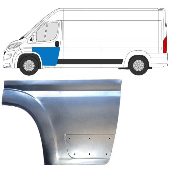 Reparație ușă față pentru Opel Movano 2021-2026 / Stânga 16483