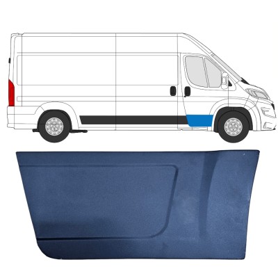 Reparație ușă față pentru Opel Movano 2021-2026 / Dreapta 16447