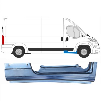 Reparație prag ușă față pentru Opel Movano 2021-2026 / Dreapta 16417