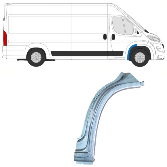 Reparație aripă față pentru Opel Movano 2021-2026 / Dreapta 16409