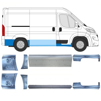 Set panouri de reparare pentru Opel Movano 2021-2026 / Stânga+Dreapta 16534