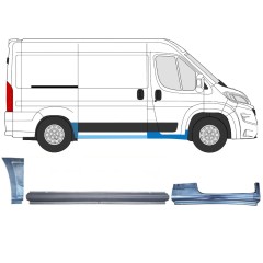 Set panouri de reparare pentru Opel Movano 2021-2026 / Dreapta 16533