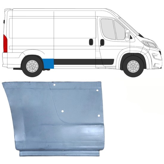 Reparație aripă spate