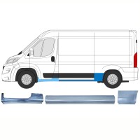 Set panouri de reparare pentru Opel Movano 2021-2026 / Stânga / 16527