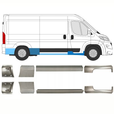 Set panouri de reparare pentru Opel Movano 2021-2026 / Stânga+Dreapta 16426