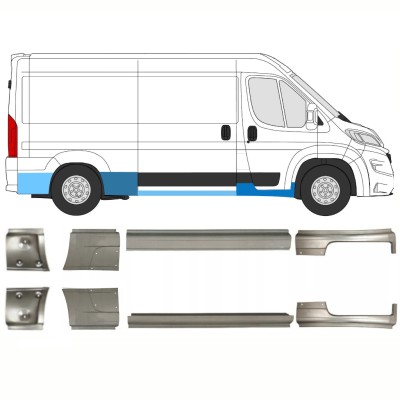 Set panouri de reparare pentru Opel Movano 2021-2026 / Stânga+Dreapta 16425