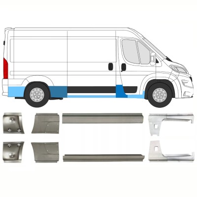 Set panouri de reparare pentru Opel Movano 2021-2026 / Stânga+Dreapta 16445