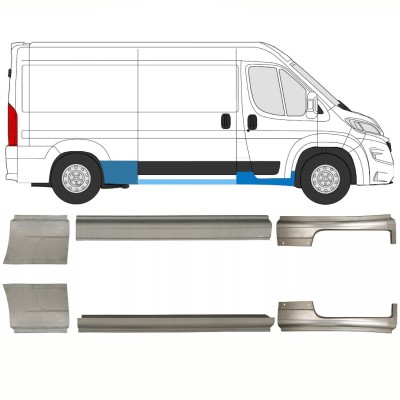 Set panouri de reparare pentru Opel Movano 2021-2026 / Stânga+Dreapta 16427