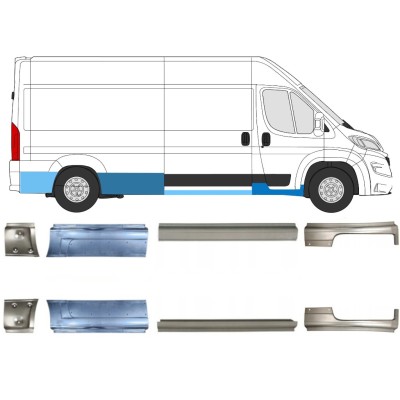 Set panouri de reparare pentru Opel Movano 2021-2026 / Stânga+Dreapta 16468