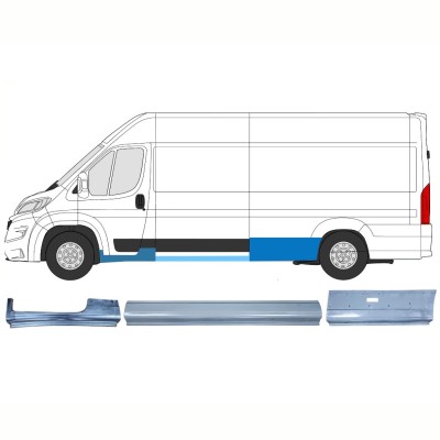 Set panouri de reparare pentru Opel Movano 2021-2026 / Stânga 16523