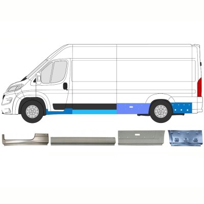 Set panouri de reparare pentru Opel Movano 2021-2026 / Stânga 16797